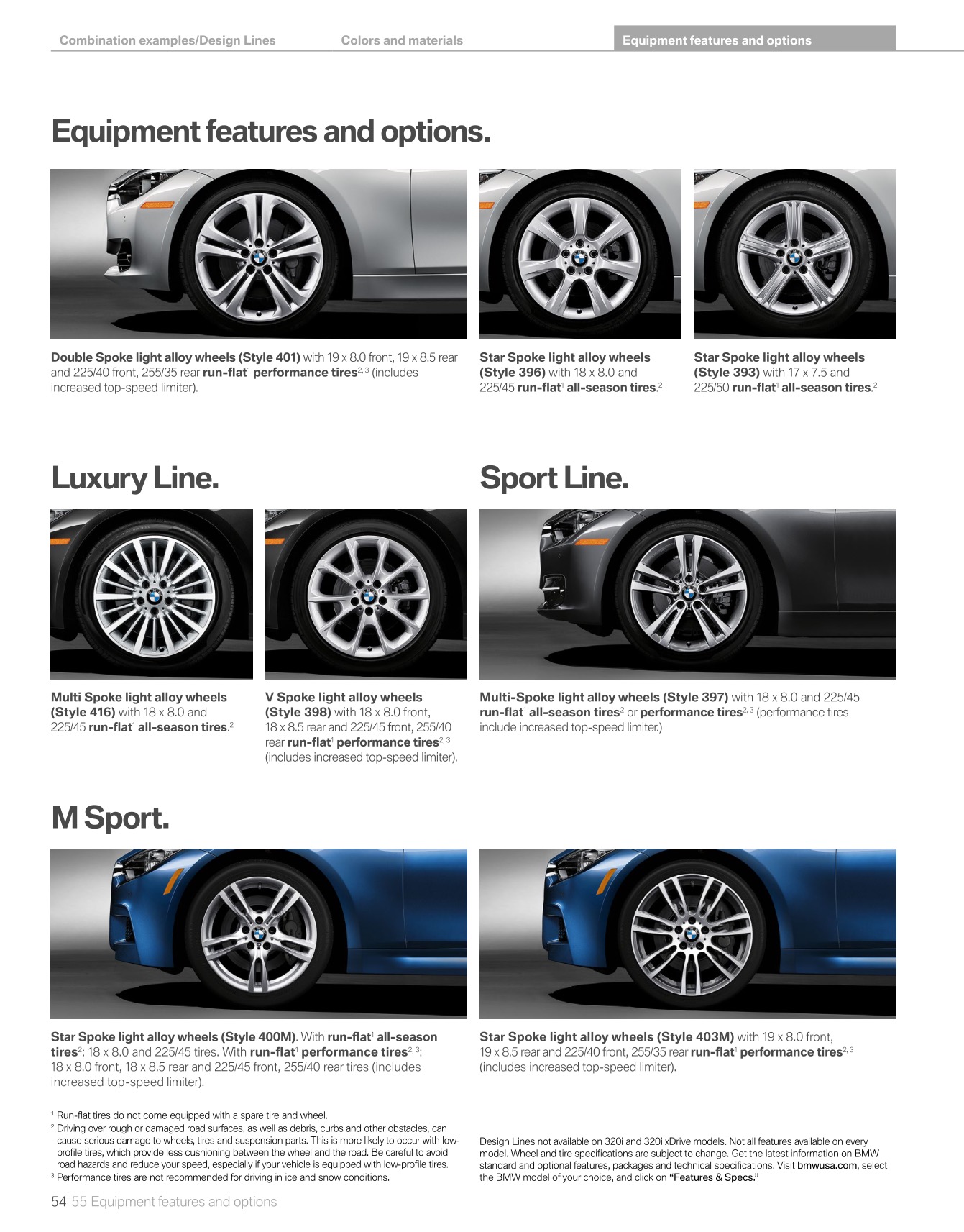 2014 BMW 3-Series Sedan Brochure Page 33